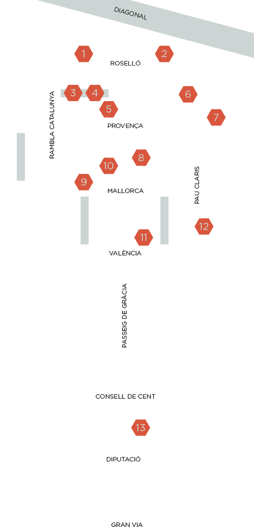 Cocktail Boulevard Mapa